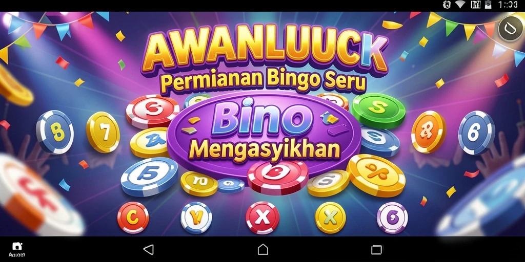 Tampilan menarik dari gameplay Bingo di AWANLUCK