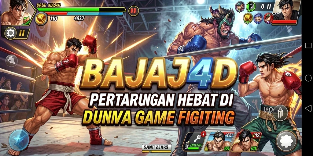 Tampilan seru dari gameplay BAJAJ4D dengan aksi pertarungan yang mendebarkan.
