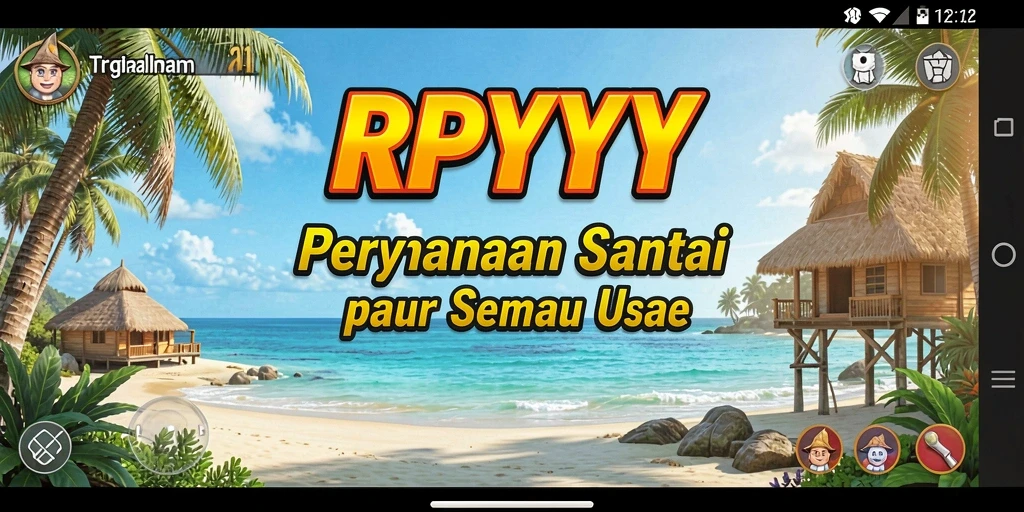 Screenshot menunjukkan gameplay seru dan menantang dari RPYYY.
