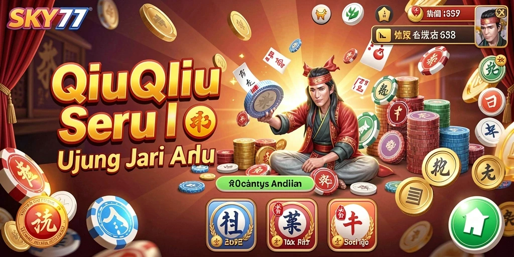 Screenshot gameplay QiuQiu yang mendebarkan di SKY77.